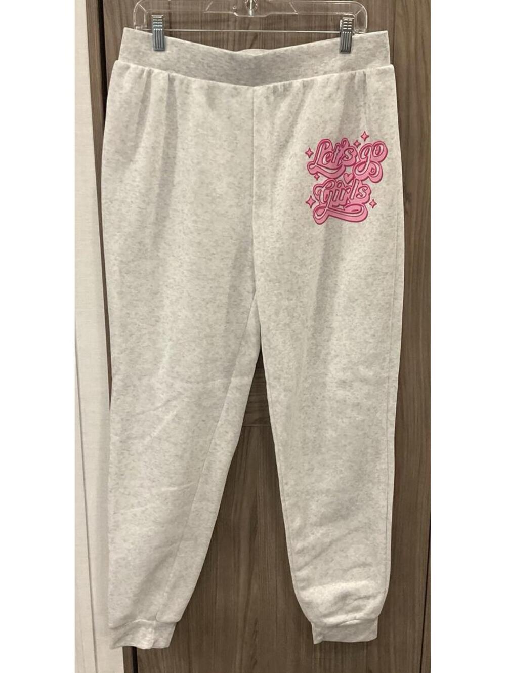 Bobbie Brooks Ladies gray Sweat Pants Size L